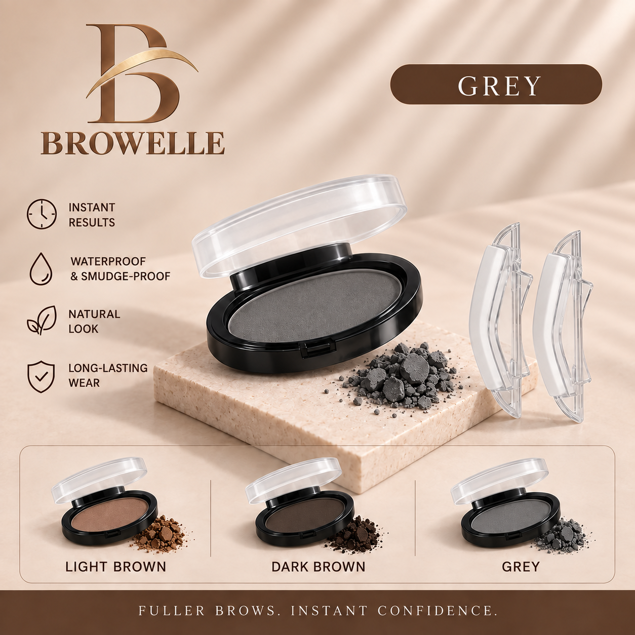BROWELLE™ – Perfect Eyebrows in Seconds