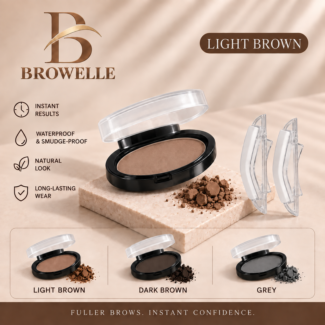 BROWELLE™ – Perfect Eyebrows in Seconds